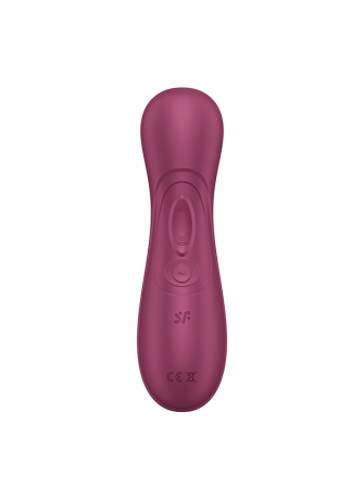 Stimulateur de clitoris 2 embouts avec techonologie Liquid Air Pro 2 Generation 3 rouge USB Satisfyer - CC597814